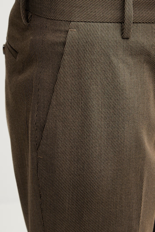 Sisley spodnie brązowy 48VESF05T