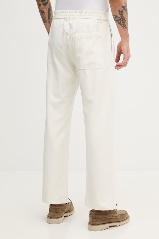 Odzież Sisley Spodnie męskie z bawełną 4ST9SF05V beżowy