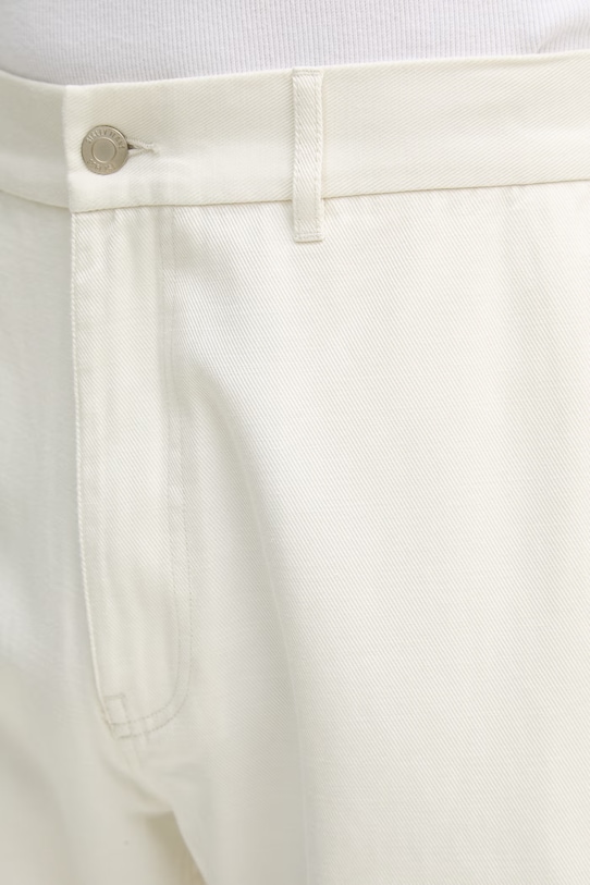 Sisley Spodnie męskie z bawełną beżowy 4ST9SF05V