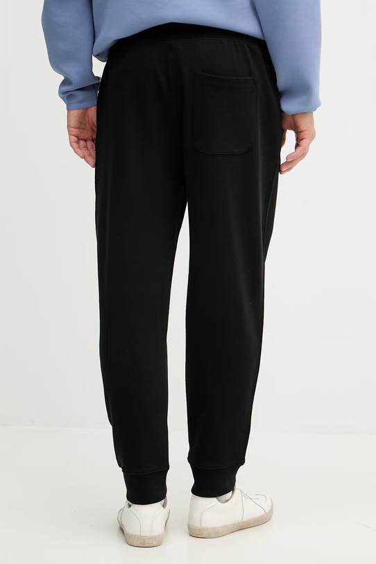 Одяг United Colors of Benetton спортивні штани чоловічі з бавовною 342ZUF01B. чорний