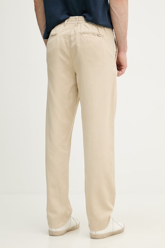 Odzież Lindbergh spodnie męskie z lyocellem 30.008031 beżowy