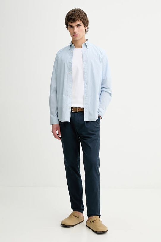 Marc O'Polo spodnie 5000008006 granatowy SS26