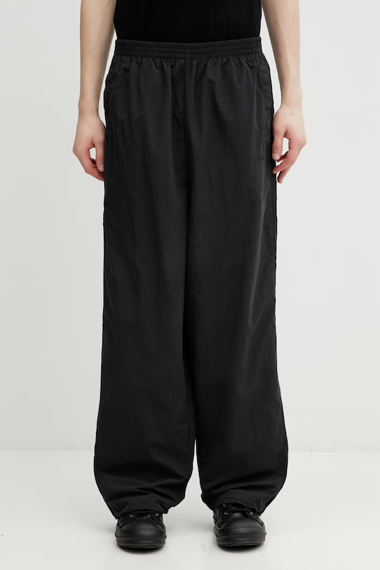 VETEMENTS spodnie dresowe Taped ME76GP116BB czarny SS26