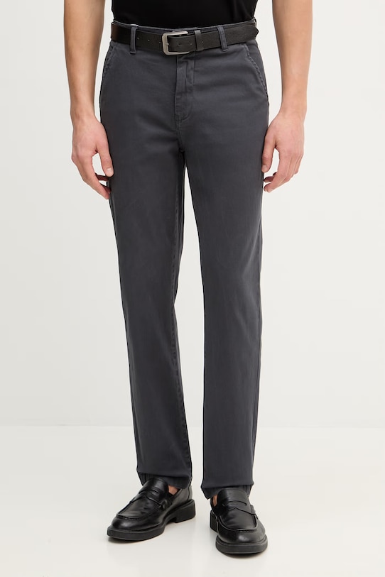 Hlače Lindbergh Z elastanom mornarsko modra 30.005444A