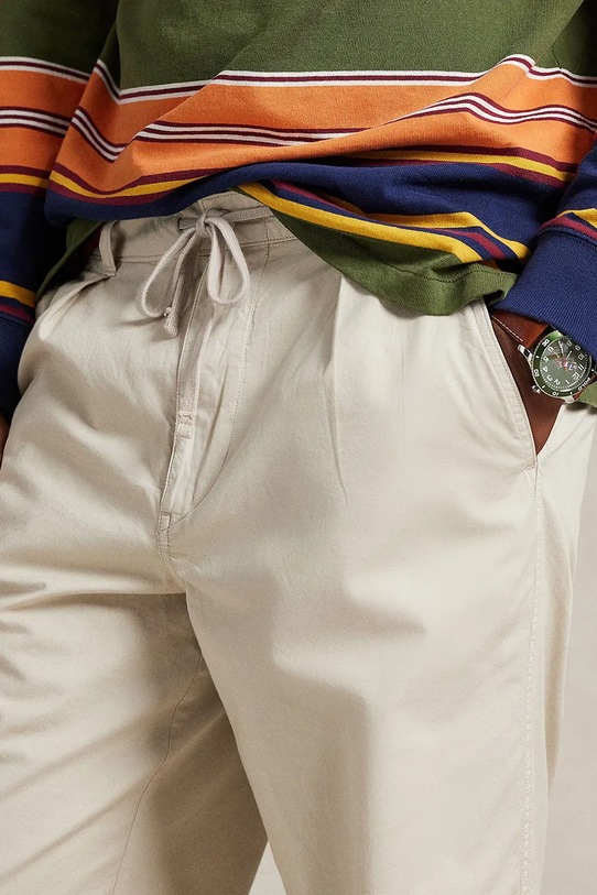 Polo Ralph Lauren spodnie bawełniane beżowy 710P03052