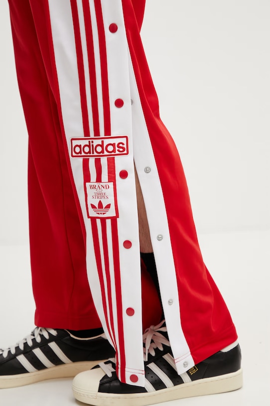 adidas Originals spodnie dresowe ADIBREAK TP czerwony KD4093