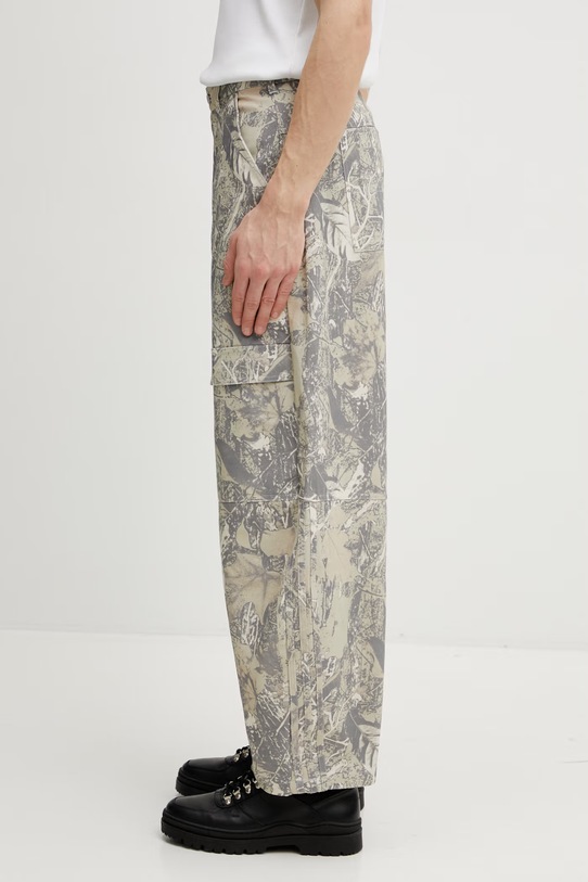 Bavlnené nohavice adidas Originals CARGO WORKPANT nášivka béžová KG6443