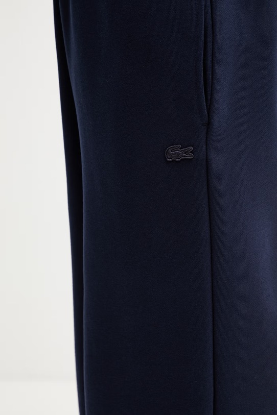 Lacoste спортивные штаны из хлопка для мужчин тёмно-синий XH1661