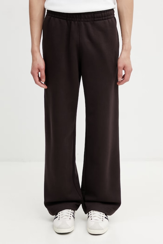 Lacoste спортивные штаны хлопковые мужские коричневый XH1661