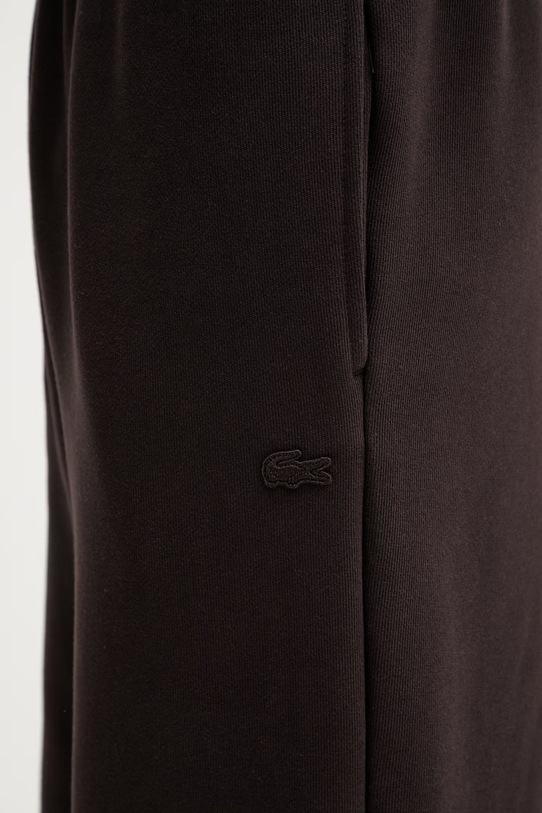 Lacoste спортивные штаны хлопковые мужские коричневый XH1661