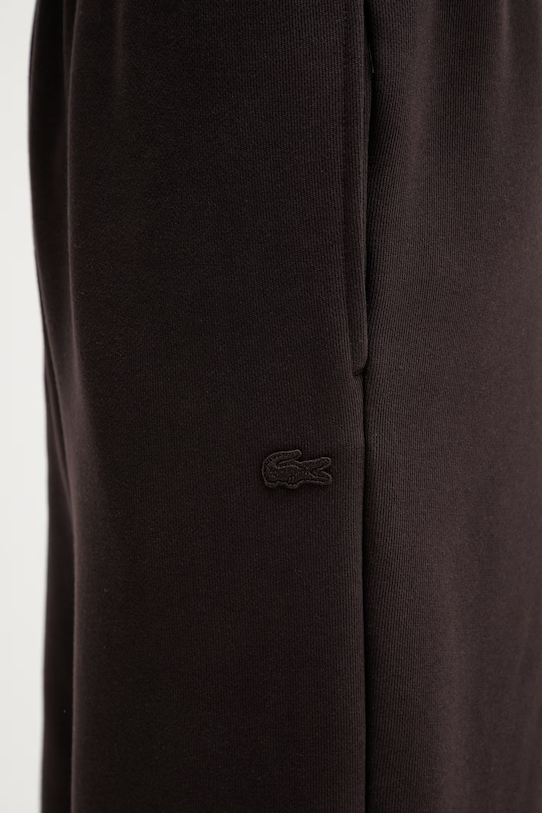 Lacoste спортивные штаны хлопковые мужские коричневый XH1661