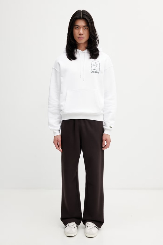 Lacoste спортивные штаны хлопковые мужские XH1661 коричневый