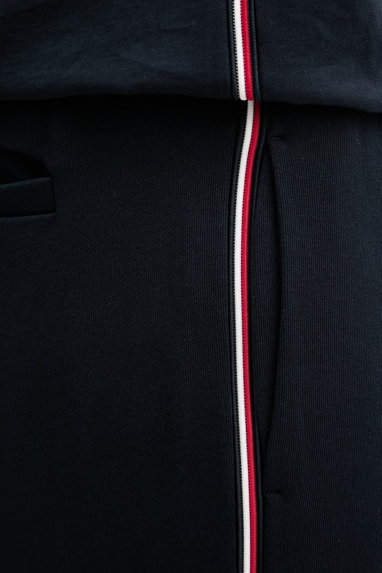 Tommy Hilfiger spodnie dresowe męskie bawełniane granatowy MW0MW42882