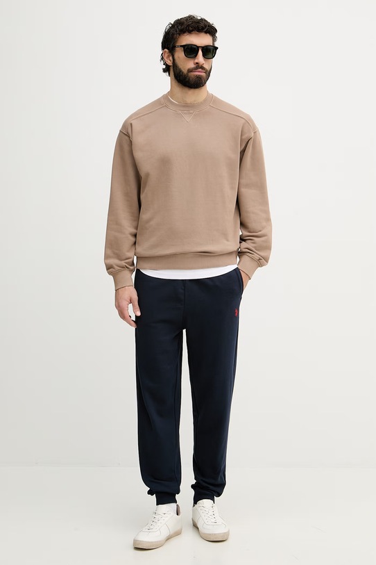 U.S. Polo Assn. spodnie dresowe męskie DHM LB MUP4344 granatowy SS26