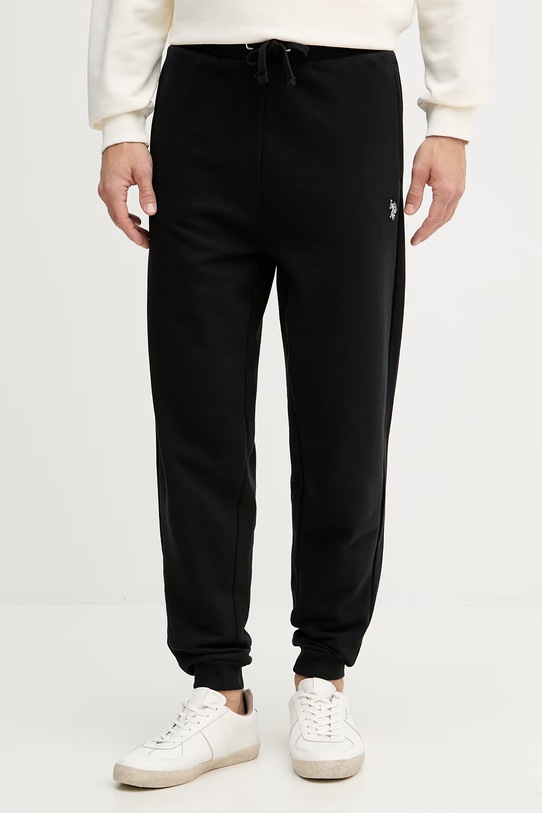 U.S. Polo Assn. spodnie dresowe męskie DHM LB czarny MUP4344