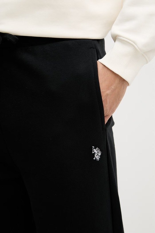 U.S. Polo Assn. spodnie dresowe męskie DHM LB czarny MUP4344