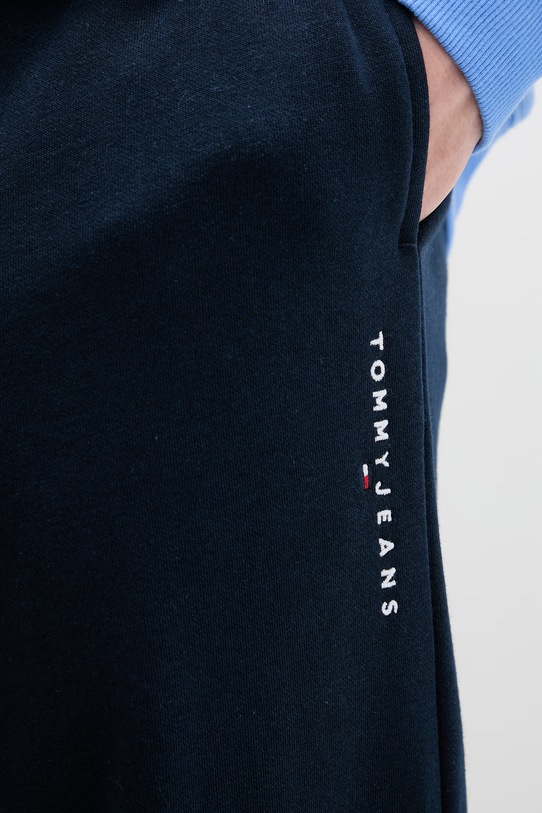 Tommy Jeans pantaloni de trening bărbați cu bumbac bleumarin DM0DM23014