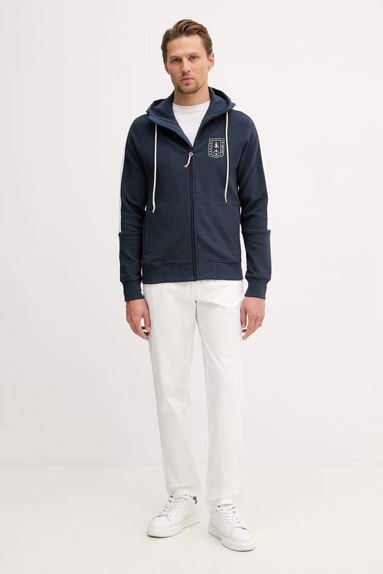 Aeronautica Militare pantaloni regular pentru bărbați, din bumbac cu elastan PA1711UCT04292 bej SS26