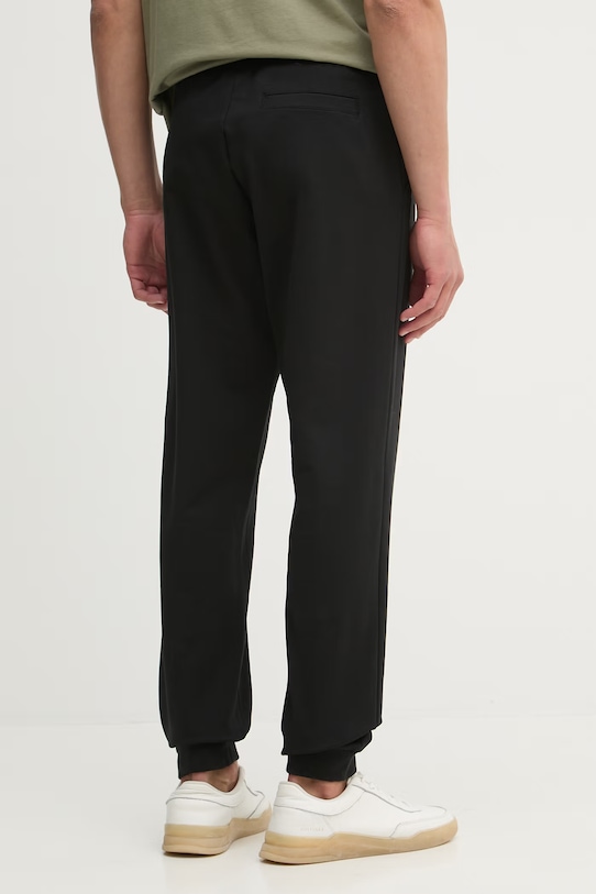 Odzież Aeronautica Militare spodnie dresowe PF1008UF00674 czarny