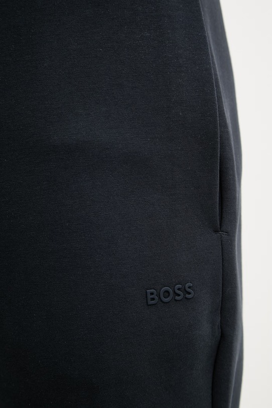 BOSS Green спортивные штаны для мужчин из хлопка с эластаном тёмно-синий 50555505