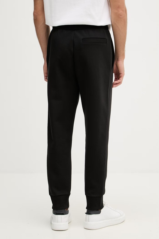 Îmbrăcăminte BOSS Green pantaloni de trening pentru bărbați, din bumbac cu elastan 50555505 negru