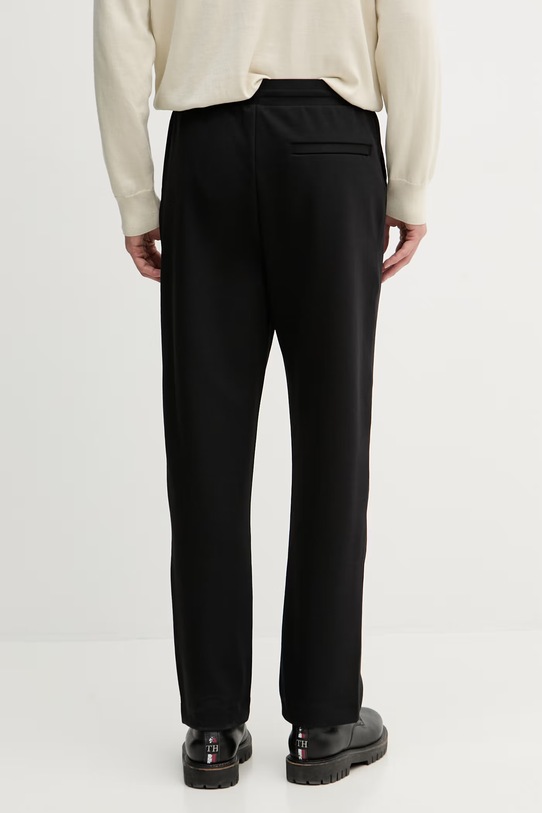 Oblečenie BOSS Green teplákové nohavice pánske bavlnené s elastanom 50558602 čierna