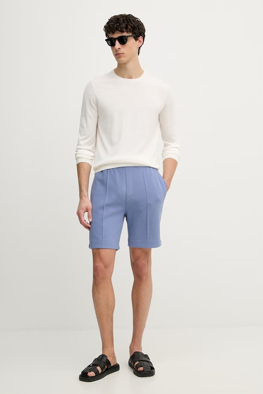 BOSS Green szorty męskie 50561776 niebieski SS26