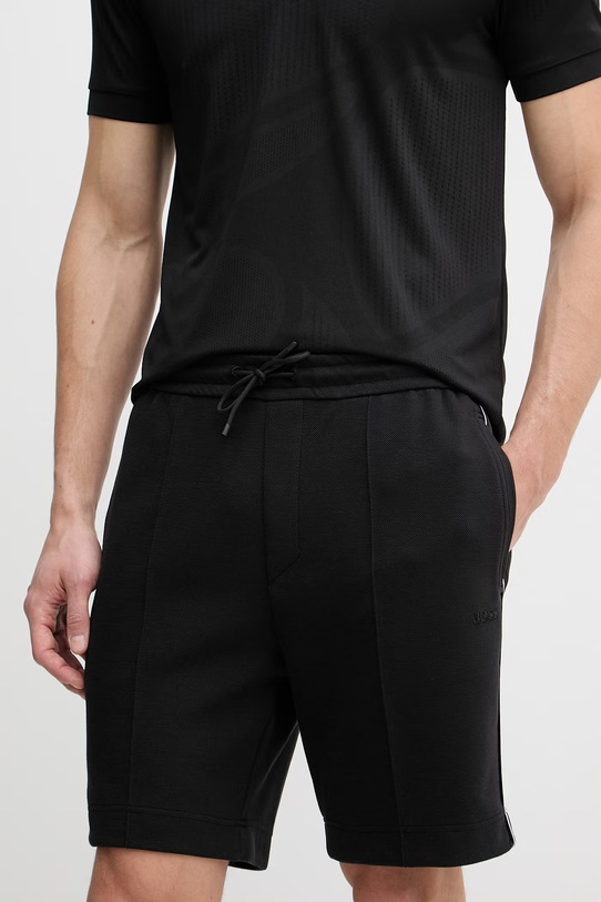 BOSS Green pantaloncini da uomo nero 50561776