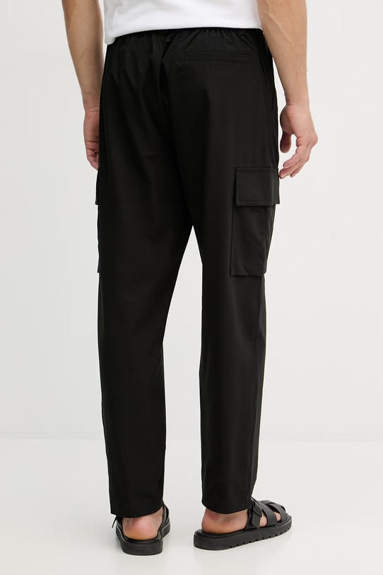 Îmbrăcăminte BOSS Orange pantaloni cargo pentru bărbați 50562768 negru