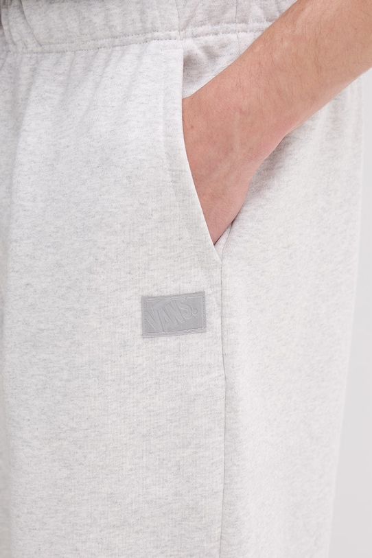 Vans spodnie dresowe męskie z bawełną Premium LX Fleece szary VN000T7FRKZ1