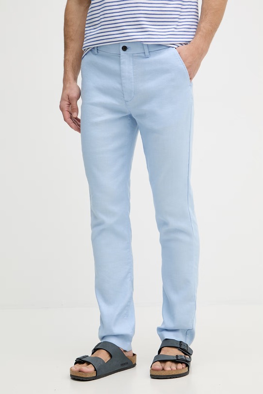 Tommy Hilfiger pantaloni pentru bărbați, cu in albastru MW0MW42337