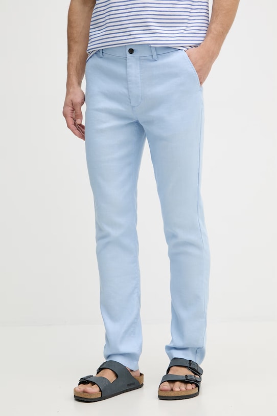 Tommy Hilfiger pantaloni pentru bărbați, cu in albastru MW0MW42337