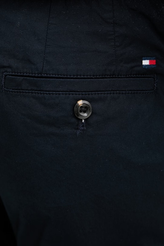 Tommy Hilfiger nohavice pánske s bavlnou tmavomodrá MW0MW42340