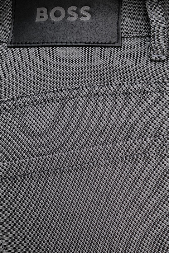 BOSS брюки для мужчин с хлопком Re.Maine5 серый 50553815