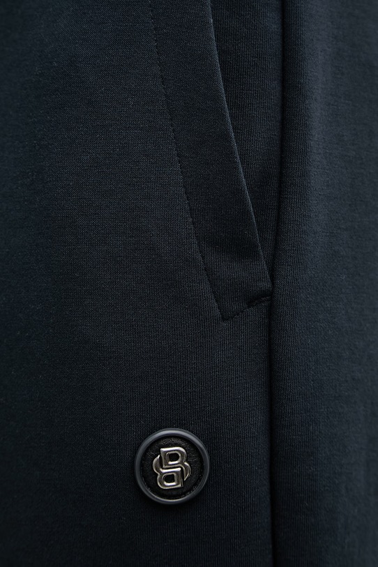 BOSS spodnie dresowe męskie bawełniane Locsin 01 granatowy 50555853