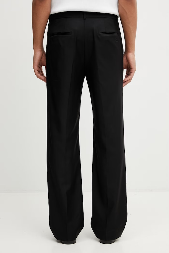 Одяг Kenzo Tailored Pants костюмні штани вовняні чоловічі FG55PA2199TV чорний