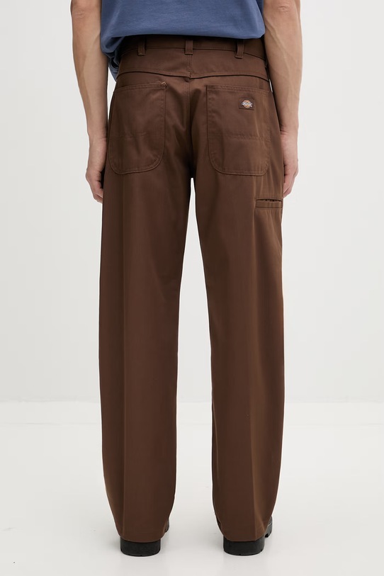 Oblečenie Dickies nohavice straight pánske DK0A88580TB1 hnedá