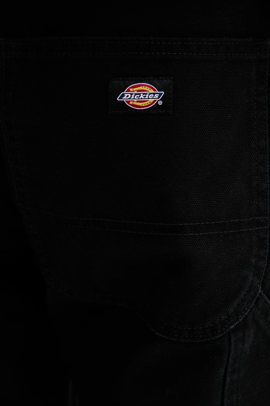 Dickies nohavice rovné pánske bavlnené čierna DK0A87PDBLK1