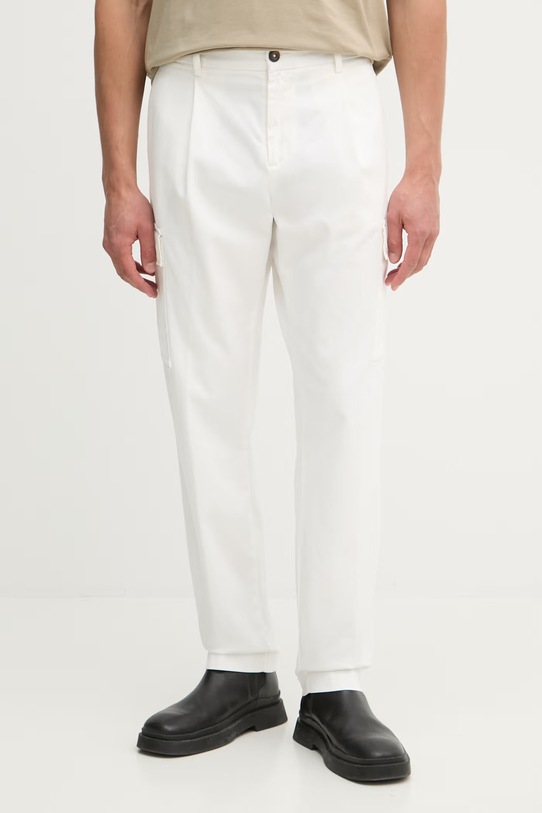 Aeronautica Militare spodnie z elastanem beżowy PA1718UCT04331