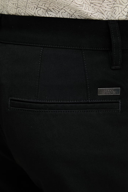 Armani Exchange nohavice pánske čierna XM002877.AF25462