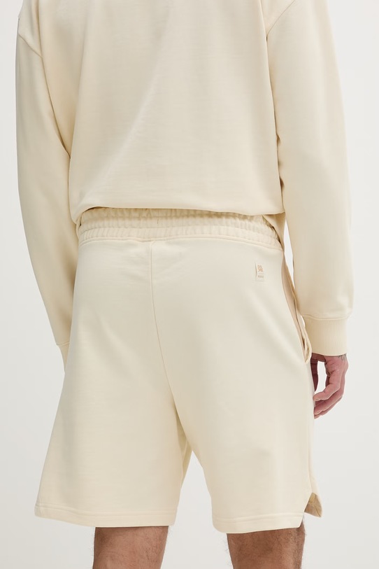 Odzież HUGO szorty dresowe męskie bawełniane Despen_RB 50559712 beżowy