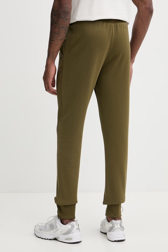 Odzież Napapijri spodnie dresowe bawełniane Malis NP0A4H8CG3A1 zielony