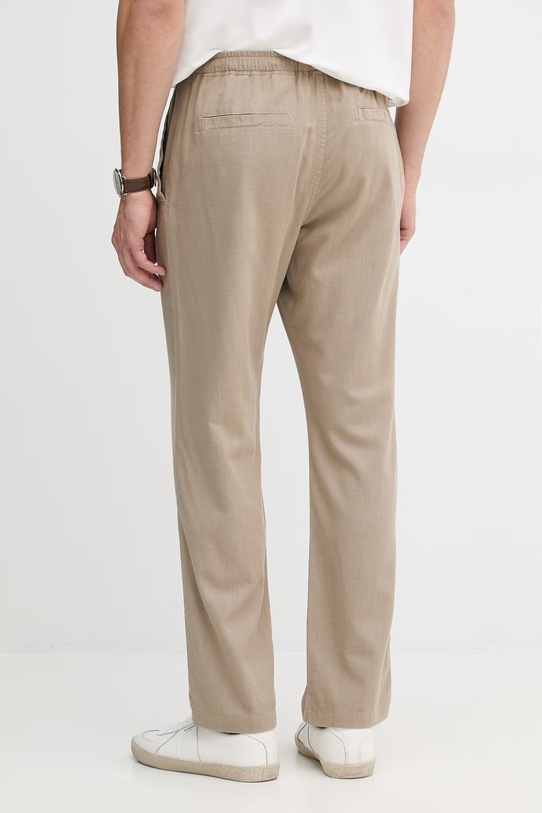 Odzież Joop! spodnie regular męskie z lyocellu 30102878 beżowy