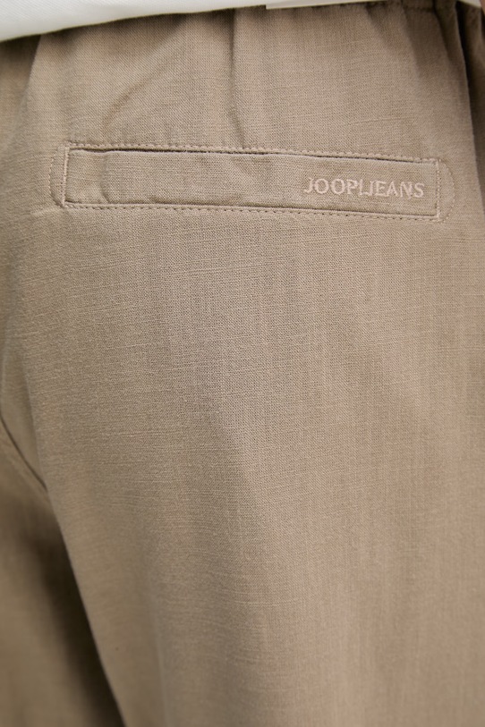 Joop! spodnie regular męskie z lyocellu beżowy 30102878