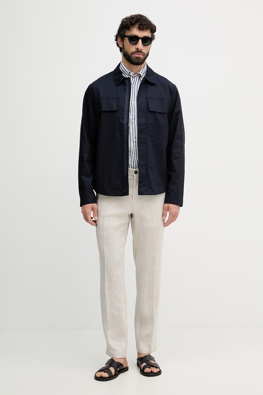 Joop! штани chinos чоловічі лляні 30102982 бежевий SS26