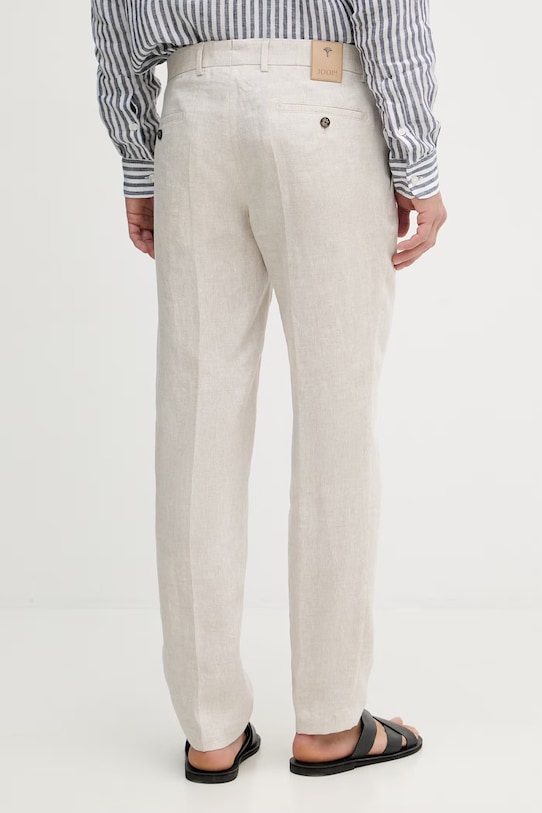 Îmbrăcăminte Joop! pantaloni chinos pentru bărbați din in 30102982 bej