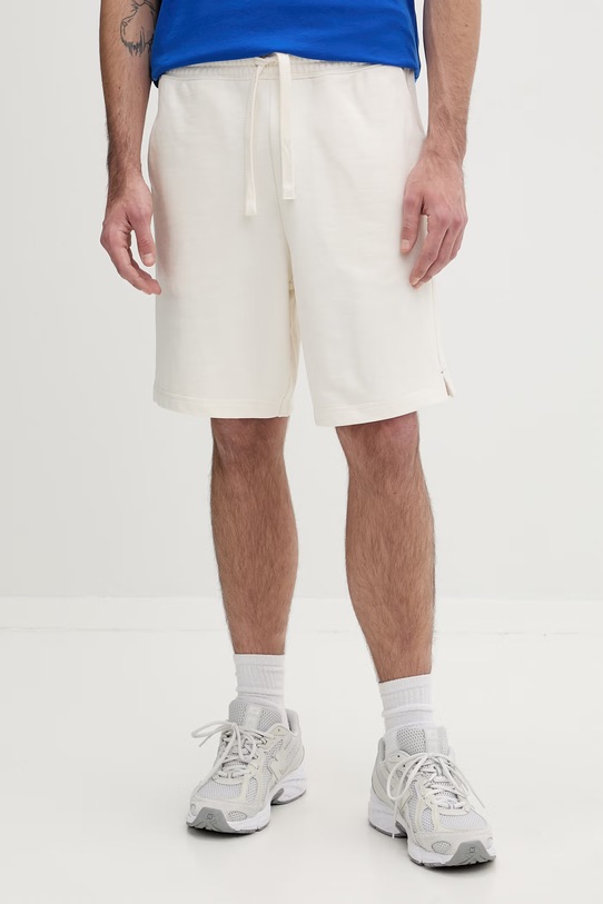 Hugo Blue szorty bawełniane Nohashort bawełna beżowy 50556401