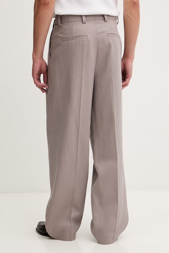 Oblačila HUGO hlače moške z lyocellom Fedix244F1X 50559114 bež