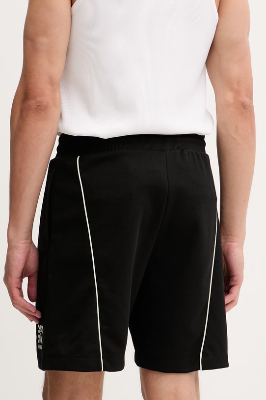 Ρούχα HUGO σορτς επίσημα ανδρικά με βαμβάκι Darynto 50556603 μαύρο