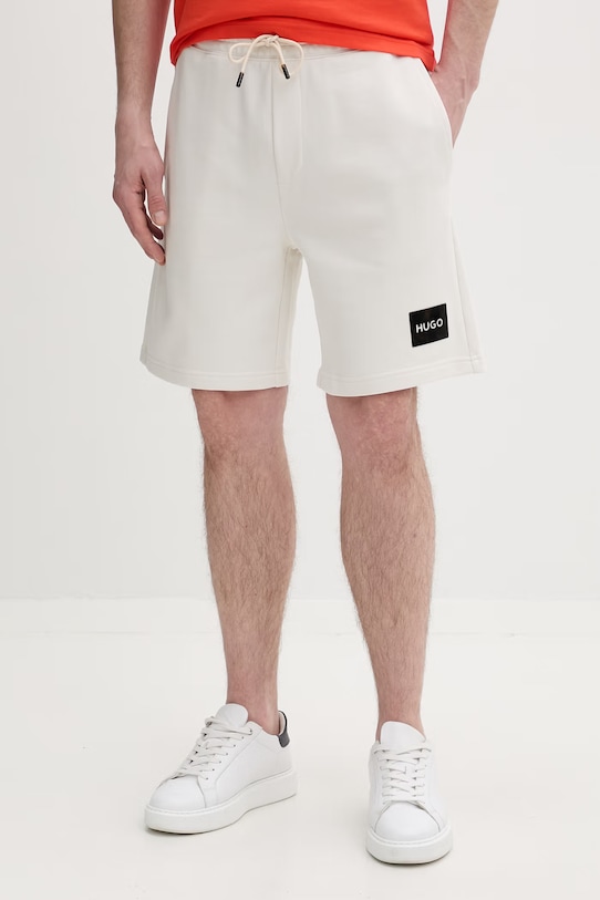 HUGO pantaloni de trening pentru bărbați, din bumbac Darix bej 50557471